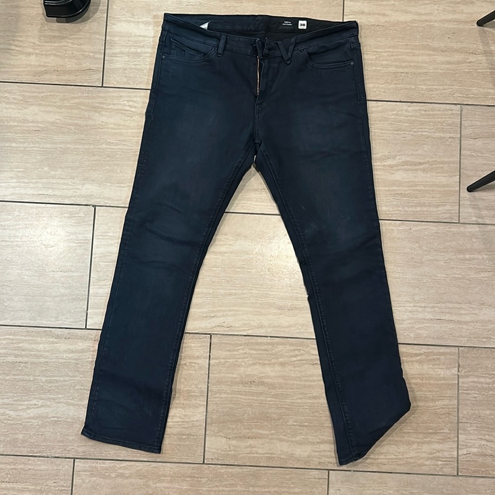 Volcom Brand Men’s Vorta Slim Straight- 36
